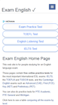 Mobile Screenshot of examenglish.com